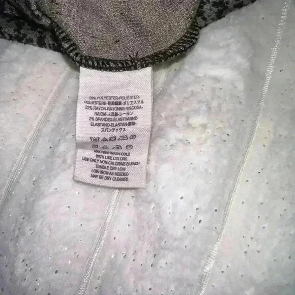 Free People Knit Leggings in Leopard Print Combo / Tan, Beige, Black / Size S - Picture 11 of 14